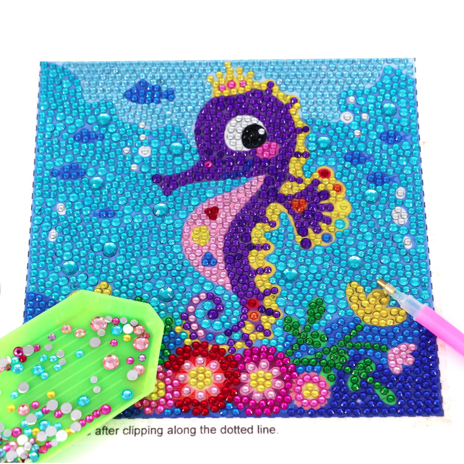 Amazon.com: Craftoy 5D Diamond Painting Kits for Kids 7.1'' X 7.1