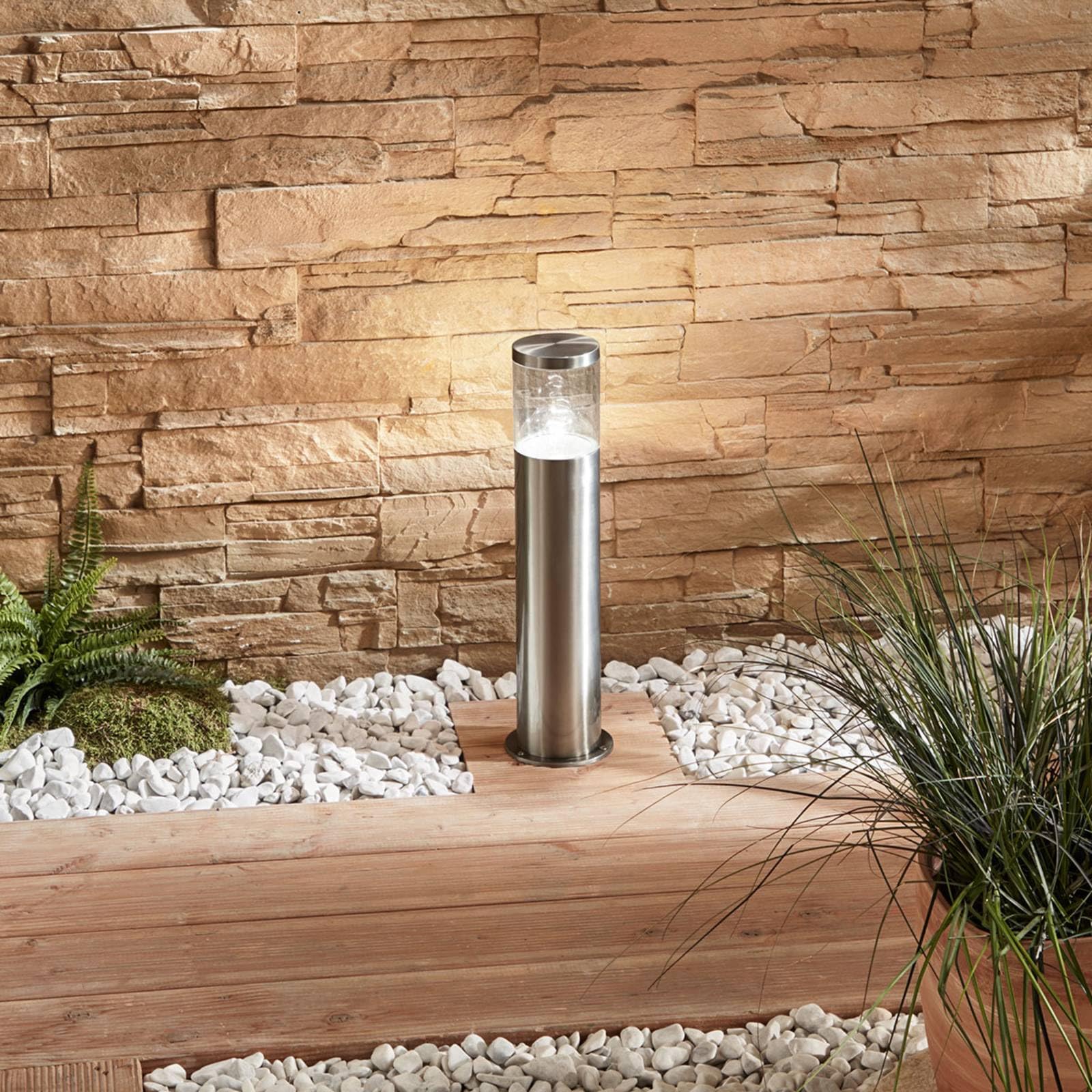 Lindby - Lampada da parete per esterni a LED con sensore LANEA LED/11W