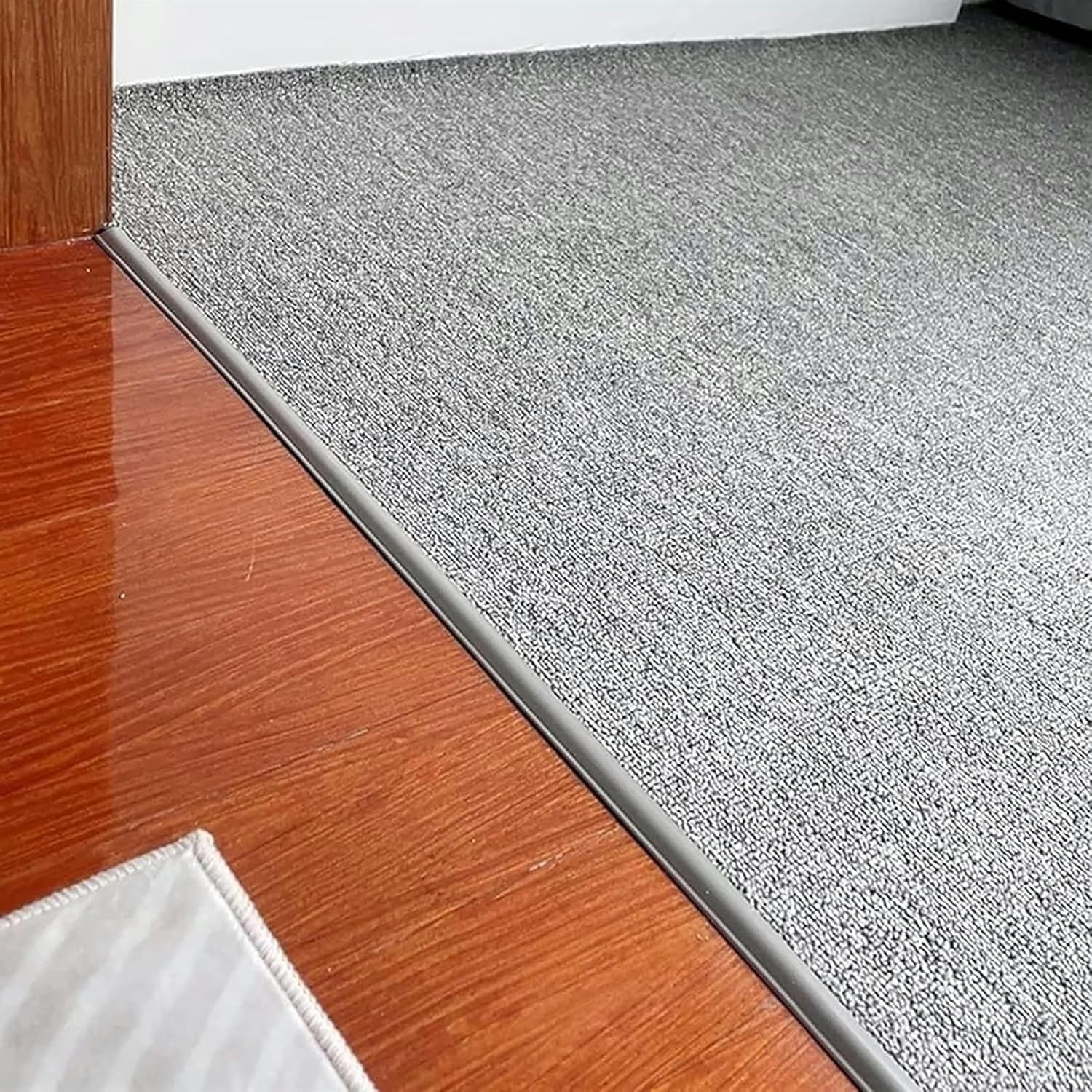 Floor Transition Strip, Floor Edging Trim Strip, Carpet & Flooring Transitions Edging Trim Strip, Carpet to Wood Floor/Tile, Multiple Colors Optional