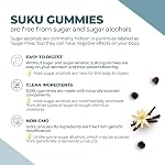 SUKU Vitamins Ashwagandha Gummy Supplement Sugar Free with Reishi and B12 | 2000MG , 60 Gummies | Stress Relief, Memory Support, Increase Energy & Sleep Aid With Energy Boosting Vitamin B12, Keto, Vegan gummy Vitamins (60 count)