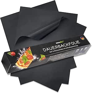 7 Stück Dauerbackfolien 40x30cm - Antihaft Backmatten Für Backofen