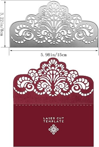 Miniatura 2 de Boao 3 piezas troqueladas, troqueles de metal para hacer tarjetas, álbum de recortes, tarjetas de papel en relieve, flores surtidas, cortes de