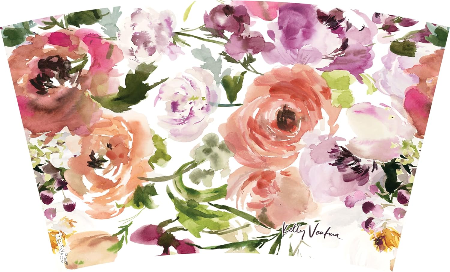 Tervis Kelly Ventura - Floral Collection Made in USA Double Walled Insulated Tumbler Travel Cup Keeps Drinks Cold & Hot, 16oz 4pk - Classic, Assorted - Image 2