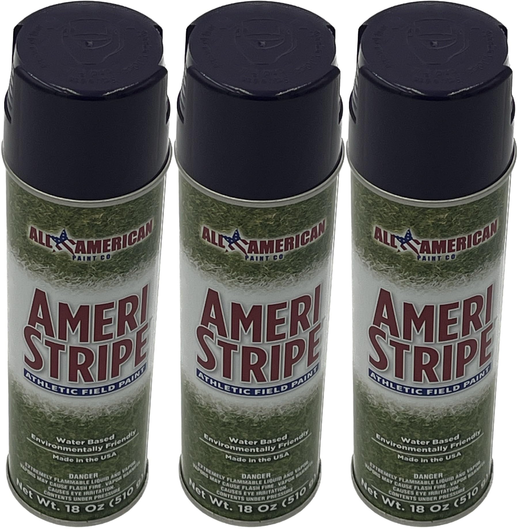 Ameri-Stripe Purple Athletic Field Paint - (3) Three Can Pack 18 oz. of Paint per Can