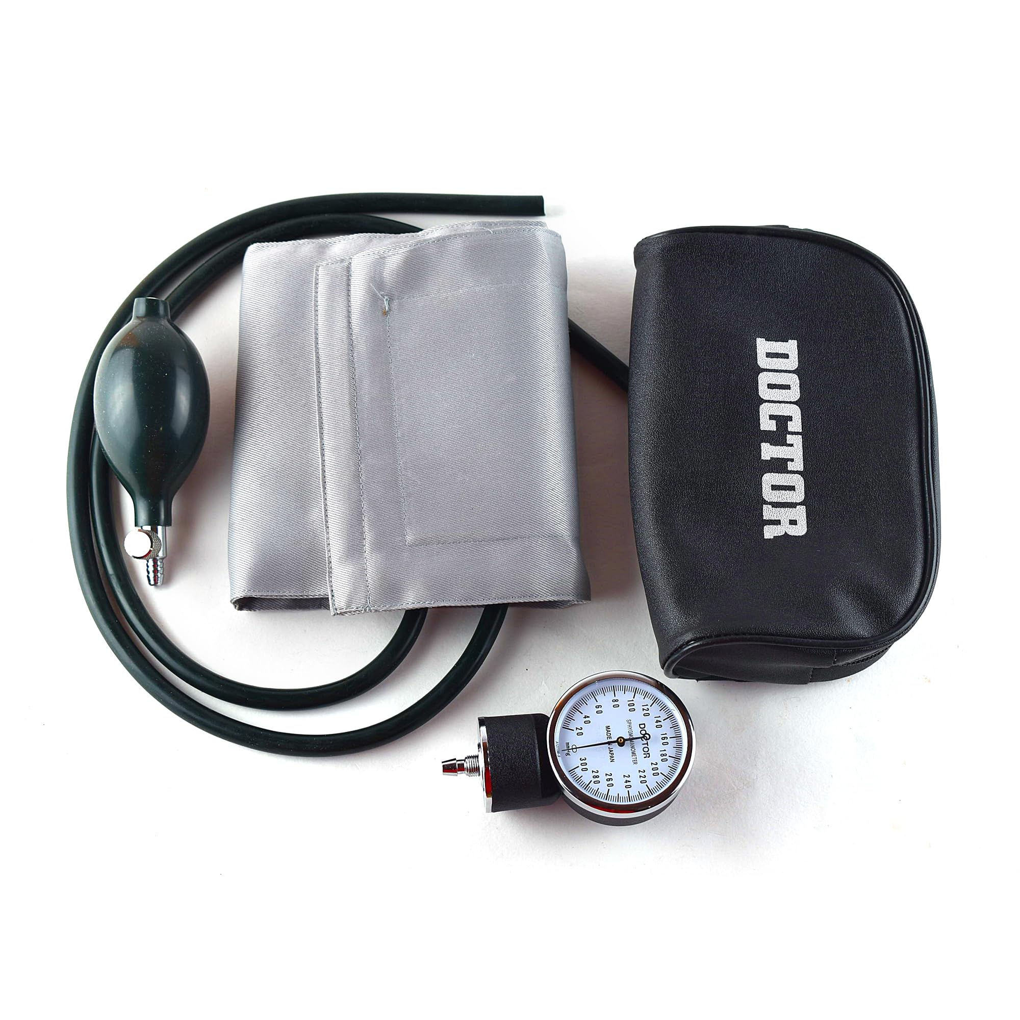 Dishan Doctor Blood Pressure Monitor Upper Arm Manual BP With Cuff, Rubber Valve Bp Monitor (Grey) (B0CW33NT6L) Amazon Price History, Amazon Price Tracker