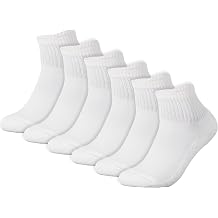 BomKinta Ankle Socks for Women - Soft Cotton Quarter Socks with Reinforced Sole - Casual Sock with Band 6 Pairs Gifts