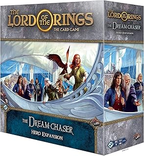 The Lord of the Rings The Card Game The Dream-chaser HERO EXPANSION - Cooperative Adventure Game, Strategy Game, Ages 14+, 1-4 Players, 30-120 Min Playtime, Made by Fantasy Flight Games