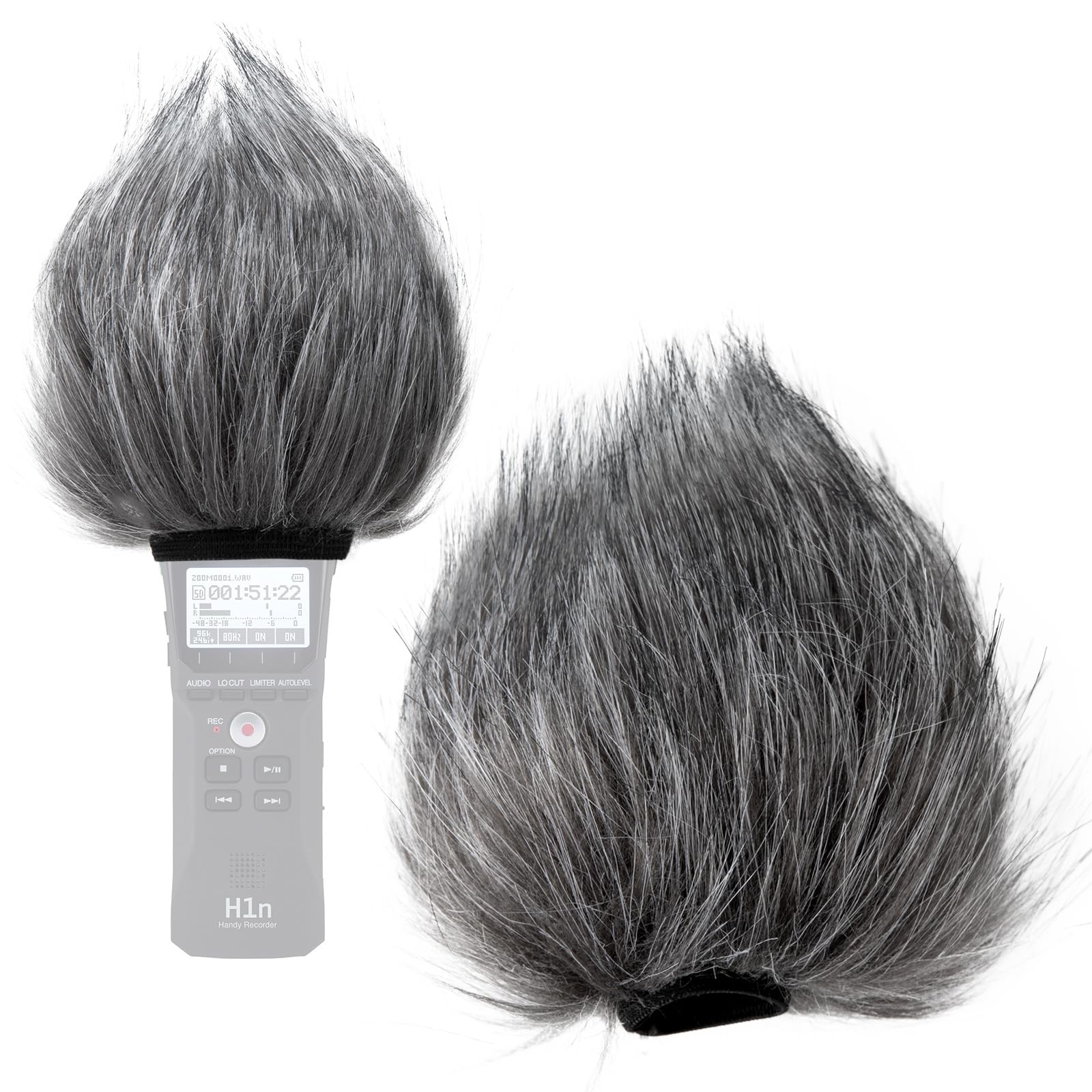 Amazon.com: SUNMON H1n & H1 Mic Windscreen Muff Suitable for Zoom
