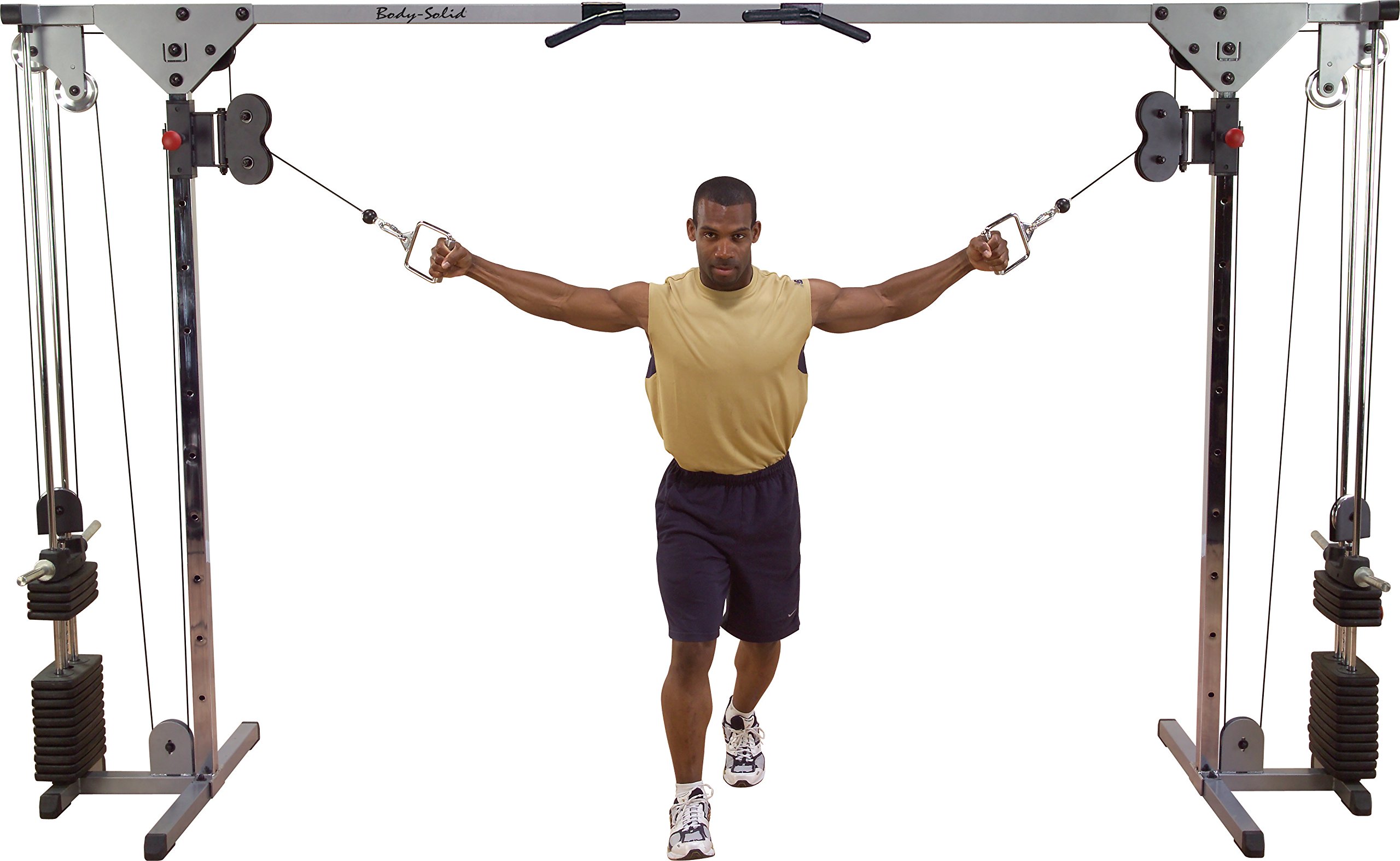 Body-Solid GCCO-150 Cable Crossover Kraftstation Multi-Kabelzug Functional Training Center