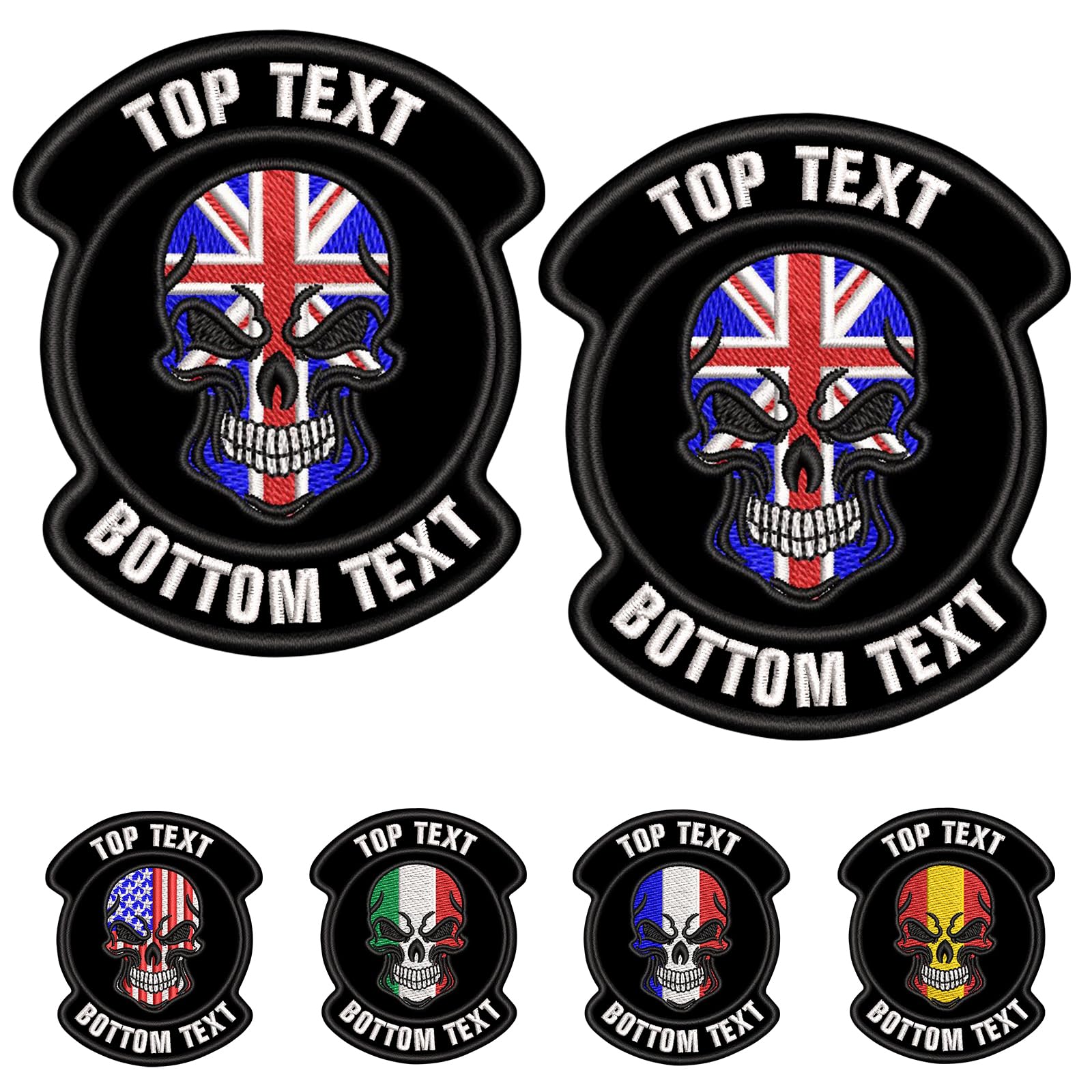 Embroidery Flag Name Patches Personalized, Custom Military Name Patches — image 1