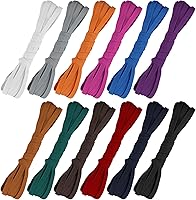 Vista 25 de Bandas elásticas negras para pelucas, carrete de punto de 1 pulgada y 12 yardas de alta elasticidad para costura, banda para cinturas, pantalones