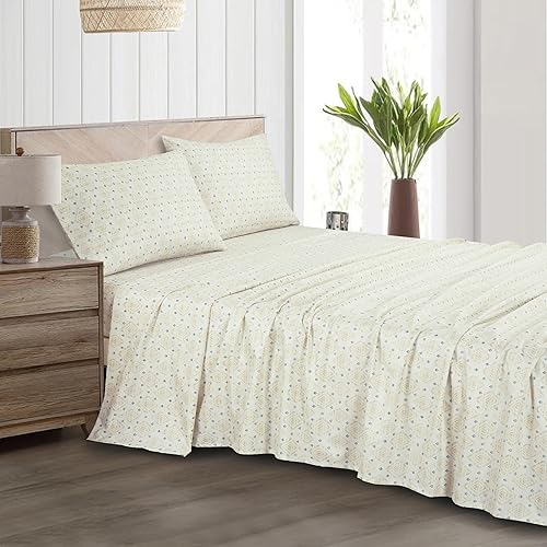 Vista 83 de Chezmoi Collection Juego de sábanas de 4 piezas tamaño King, color blanco, gris, negro, oso pardo, lobos, alces, pino, montaña, estampado, Estampado