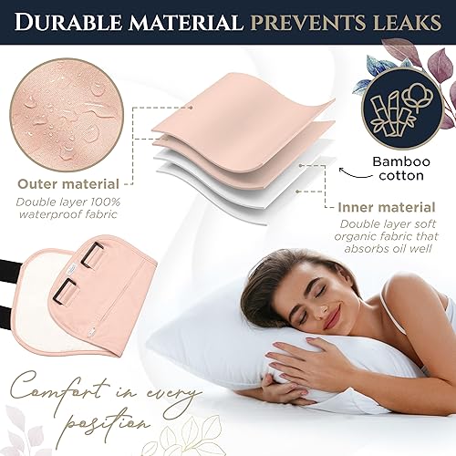 Miniatura 4 de Paquete de aceite de ricino de algodón orgánico con botella de agua caliente para aliviar el dolor corporal, paquete de aceite de ricino para