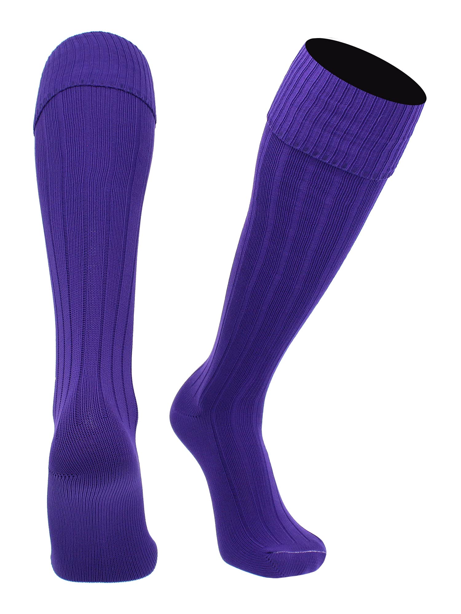 Soccer Socks With Fold Down Top - European Style for Adults - Men and Women