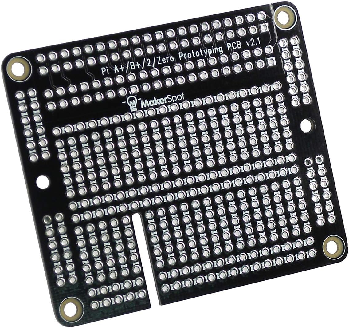RPi Raspberry Pi 2 Pi 3 A+ B+ Proto Breadboard PCB Prototyping Board (1 Pack)