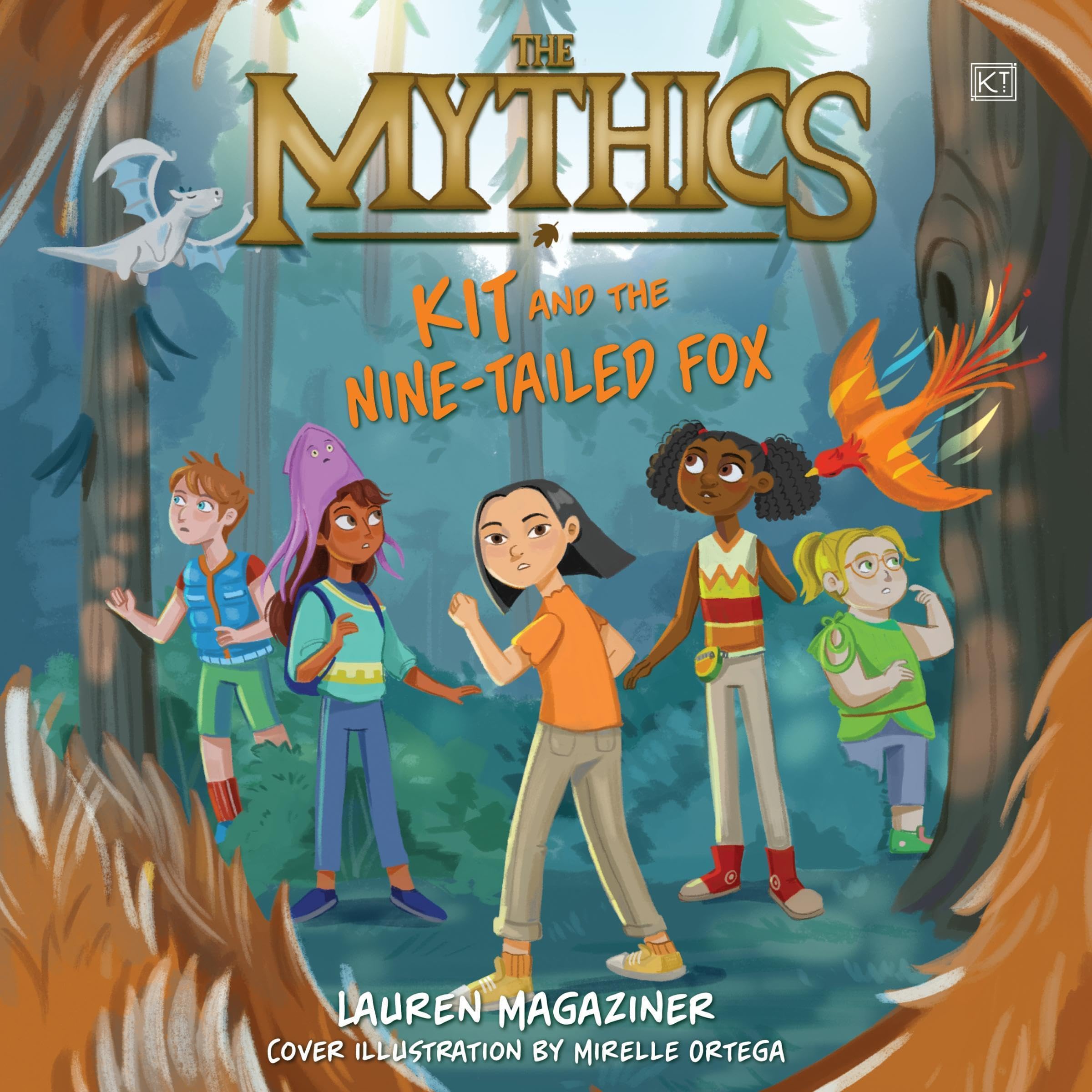 Cover art for The Mythics #3: Kit and the Nine-Tailed Fox