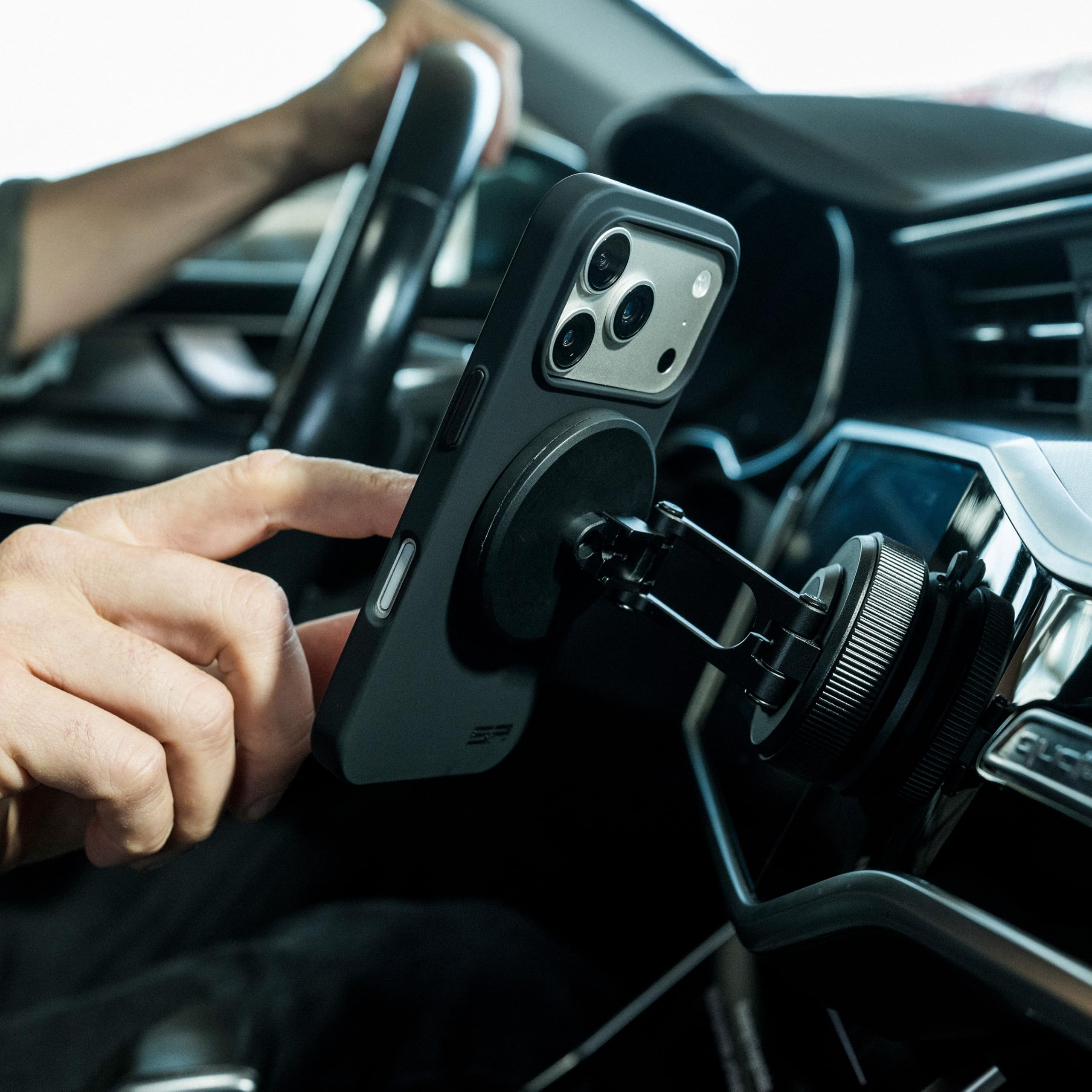 SP CONNECT Suction Mount Pro | Supporto universale per cellulare per auto | Supporto smartphone auto
