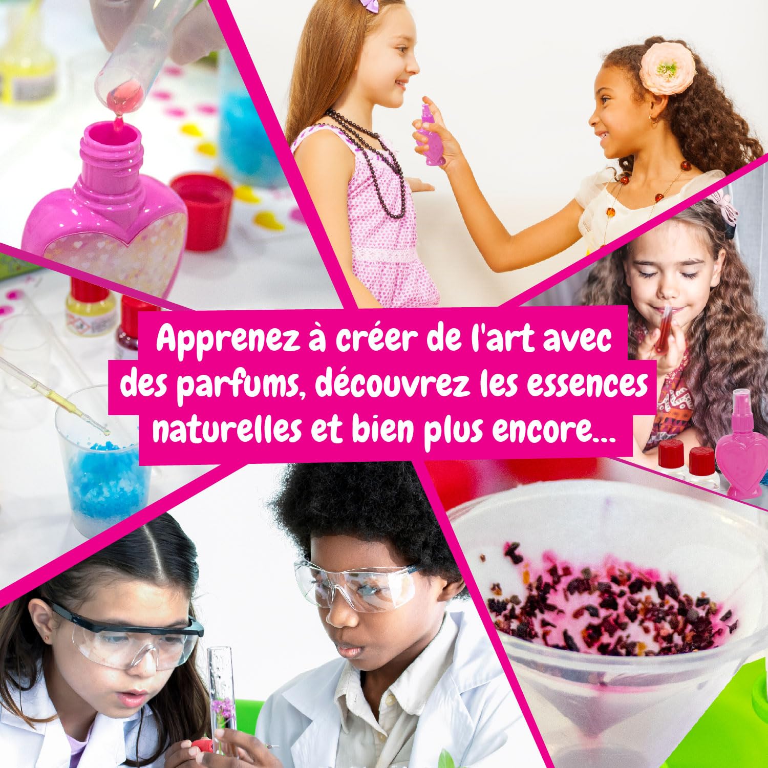 Science4you Usine de Parfums - Kit Éducatif Scientifique pour Enfants, Jouet STEM, Expériences, Cadeau 8+ Ans