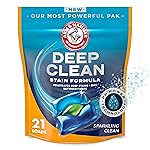 ARM & HAMMER Deep Clean Stain Formula, Laundry Detergent Power Paks, 21 ct.