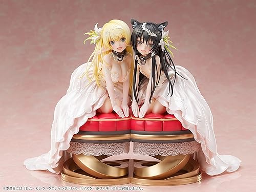 Miniatura 6 de FuRyu How NOT to Summon a Demon Lord: Shera (versión de boda) Figura de PVC a escala 1:7, multicolor, 8 pulgadas