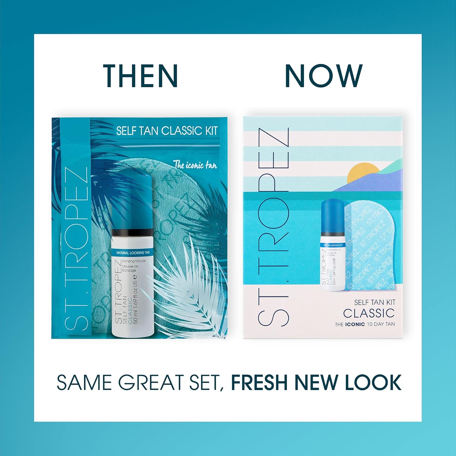 St.Tropez Self Tan Classic Mini Kit: Travel-Sized Bronzing Mousse and Tanning Applicator Mitt, Even & Natural, Vegan - Image 5