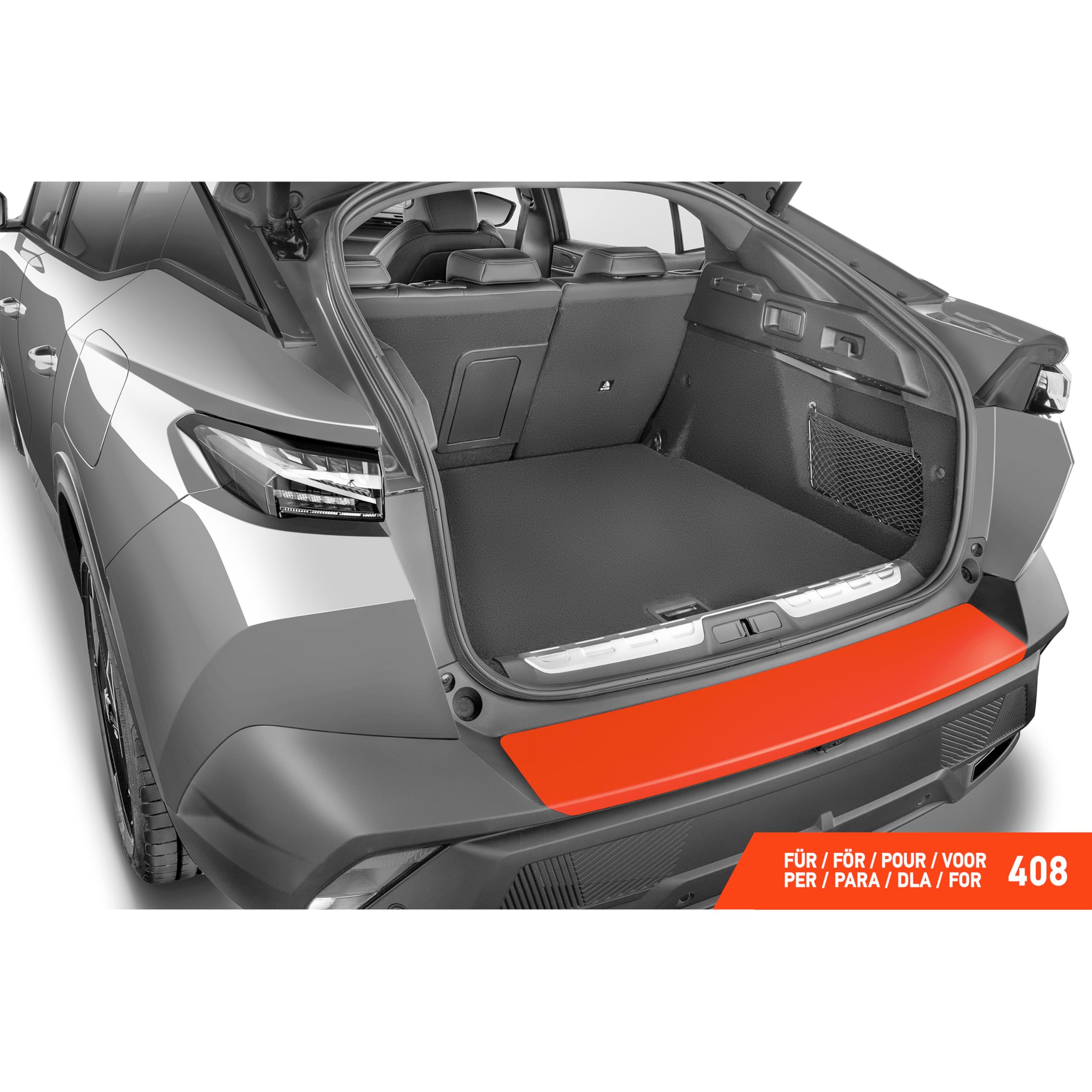 PROTECTION SEUIL COFFRE Pour Peugeot 5008 2017-2024 En Acier Inox Chromé Brossé EUR 52,90
