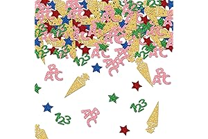 Alphabet School Confetti Decorations for Education