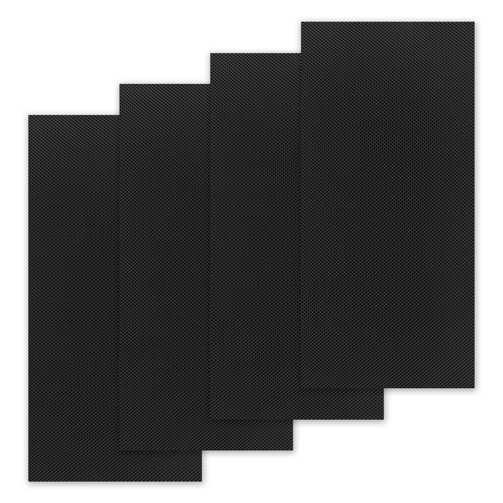 4 Piezas Plantilla Antideslizante para Zapatos, Protectores para Suelas de Zapatos Recortables, Suela Antideslizante Autoadhesiva para Tacones Botas de Cuero Sandalias, Reducción de Ruido Negro — view 7