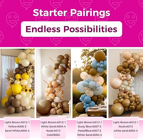 Miniatura 331 de Bezente Globos de látex verde lima para fiesta, paquete de 100 globos de color verde claro de 12 pulgadas, globos redondos de helio verde fruta