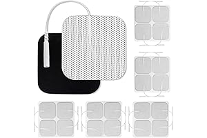 Healthmateforever TENS Unit Electrode Pads - Effective Muscle Stimulation Machine