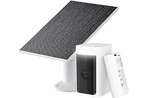 WYZE Battery Cam Pro with Solar Panel (Optimized for Outdoor Security Monitoring)