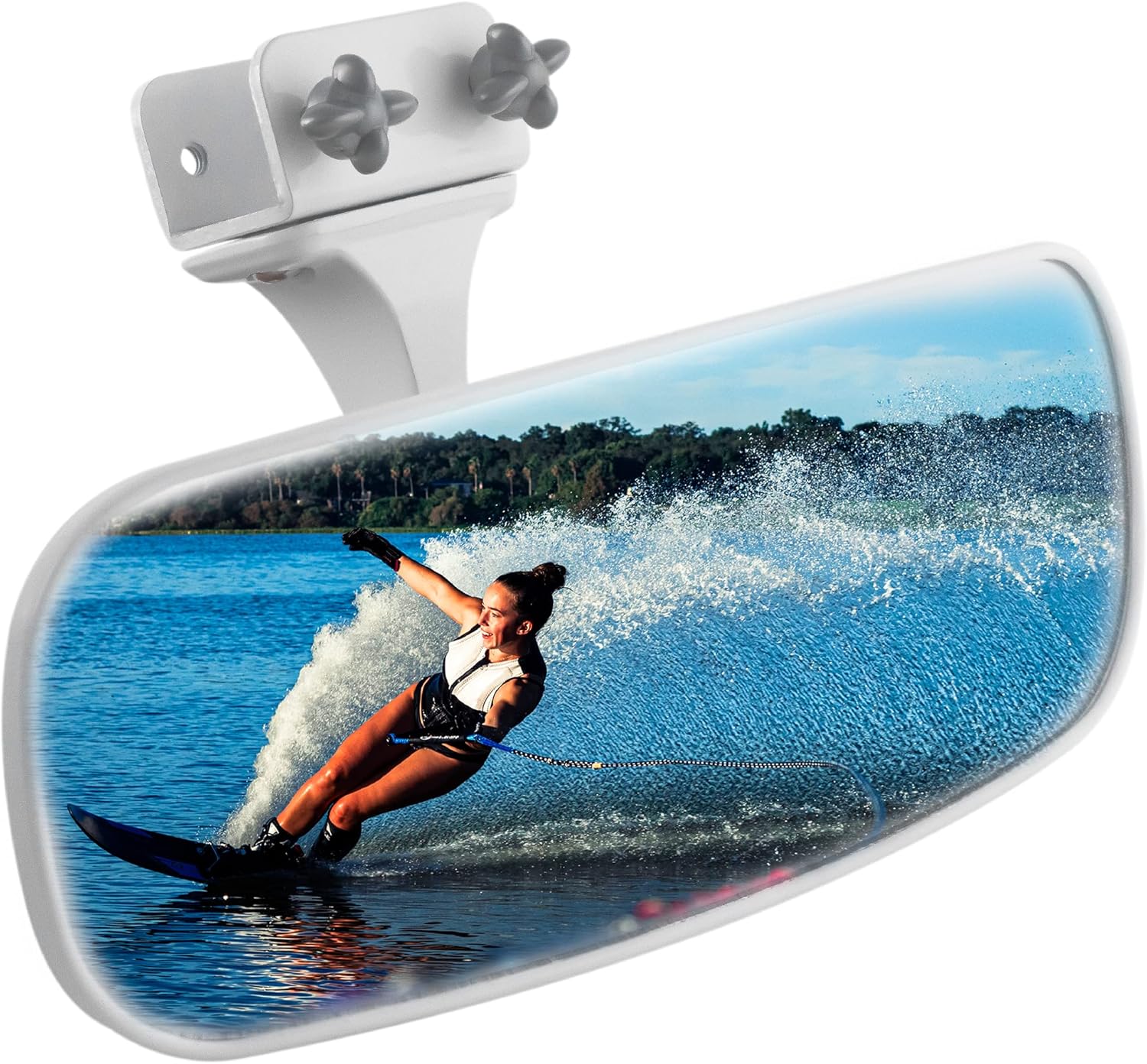 Five Oceans Boat Mirror, Boat Rear View Mirror, Ski Boat