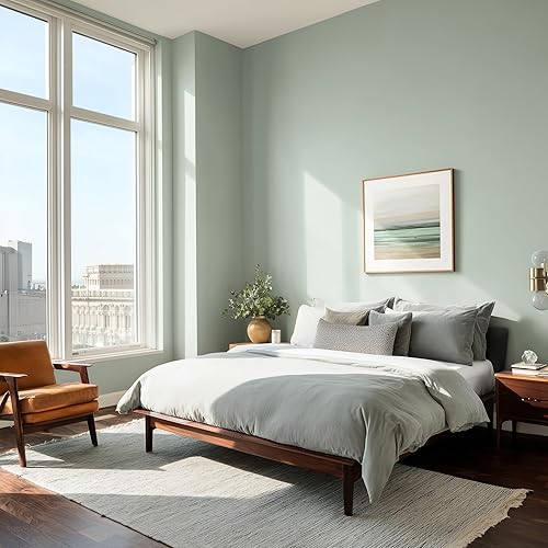 Miniatura 194 de EVOLVE Pintura e imprimación: Respetuoso con el medio ambiente, bajo brillo con cobertura de una capa para superficies interiores y exteriores Verde