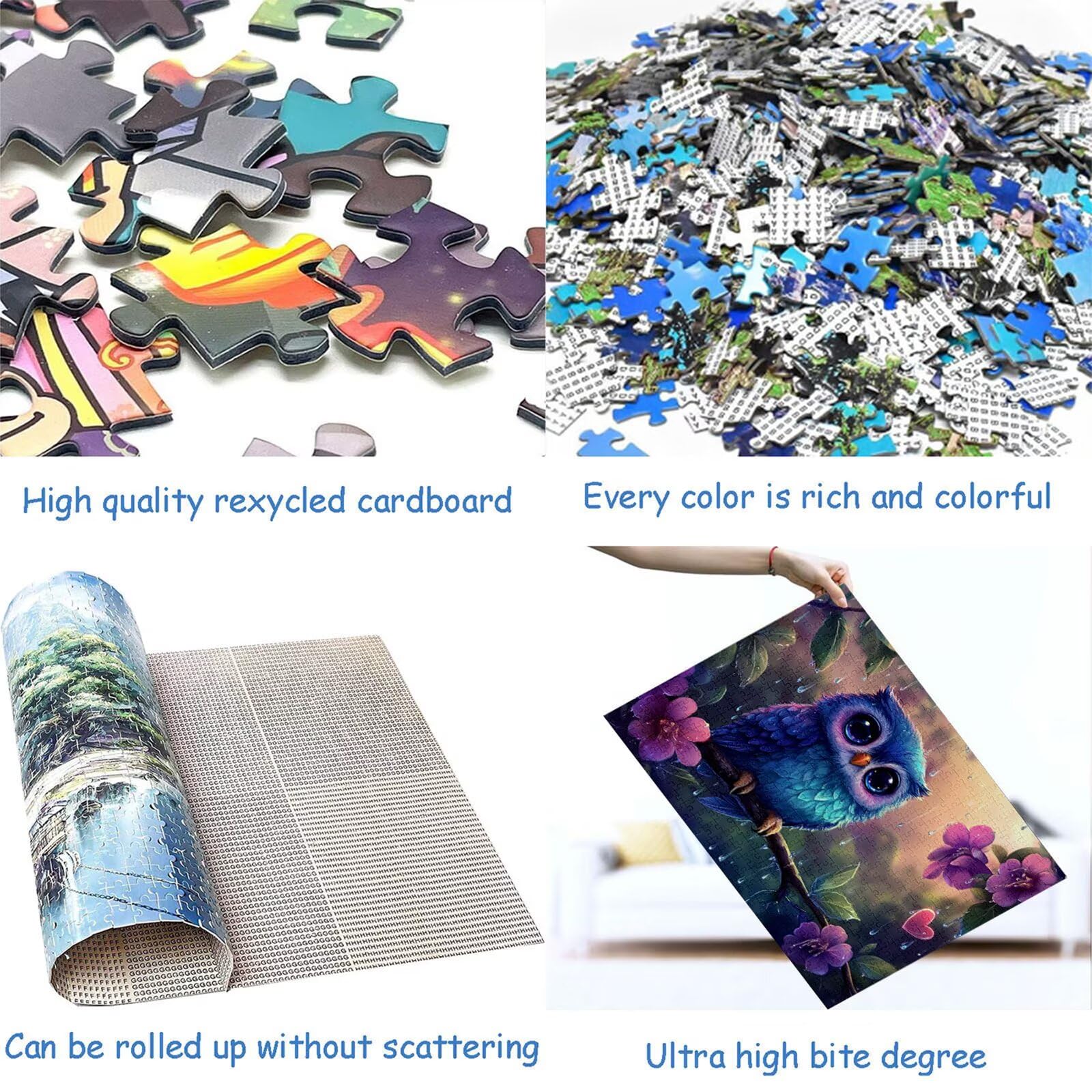 Puzzle 3000 sztuk zwierzę puzzle dla dorosłych kwiaty 122 x 81 cm unikalne rzemiosło klasyczne 3D drewniana układanka do rodzinnych gier aktywnych, układanka zrób to sam do dekoracji ścian domu