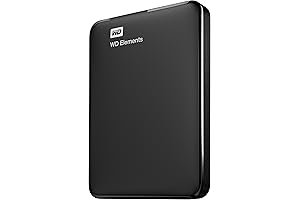 WD 3TB Elements Portable External Hard Drive - USB 3.0 - WDBU6Y0040BBK-WESN