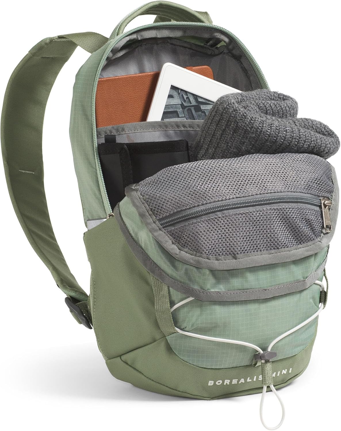 The North Face Borealis Mini Backpack, Slate Moss/Bark Mist, One Size