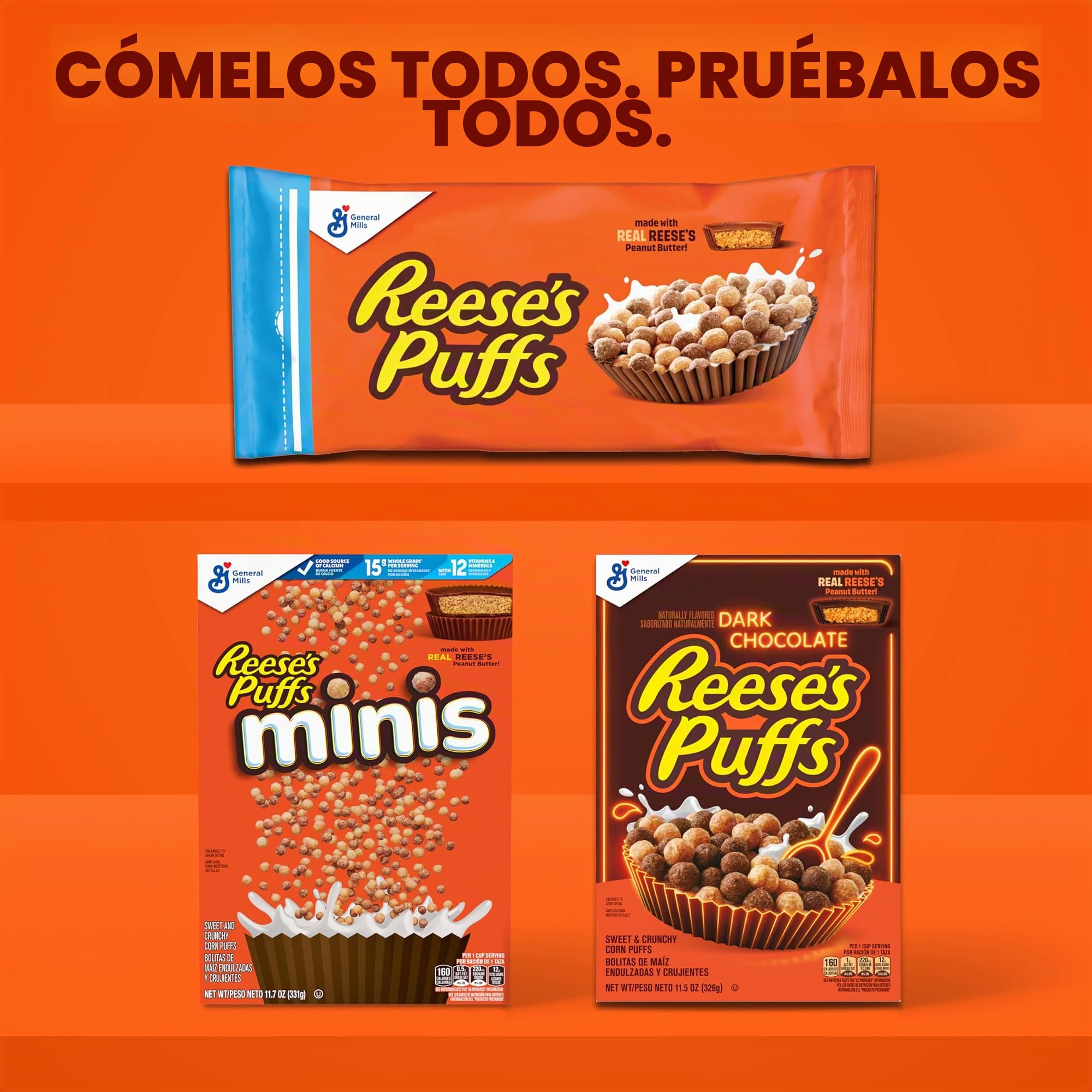 GMI REESES PUFFS MEGA SIZE