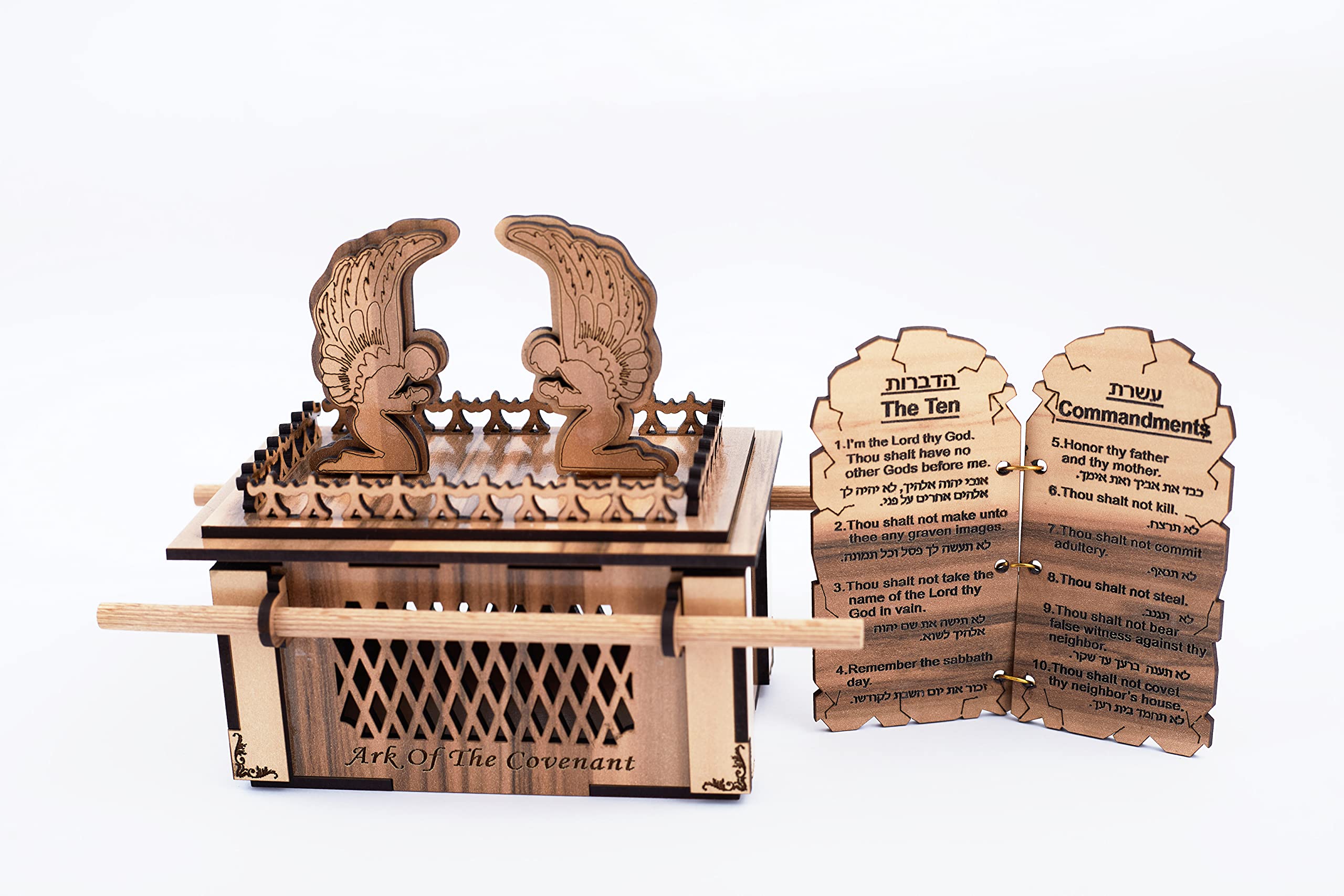 Buy Handmade ‘Ark of The Covenant’ Replica Religious Statue Held