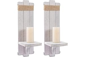 Farmhouse Wall Hanging Candle Scones - Nordic Style Candle Holders