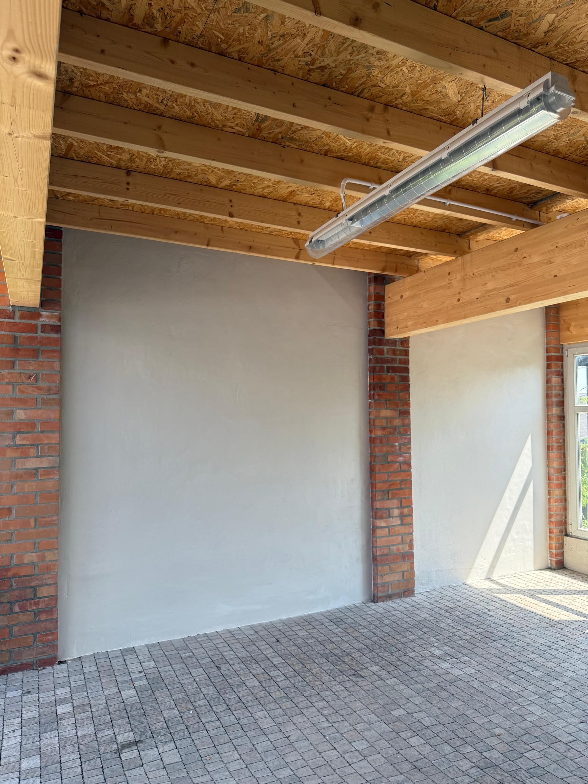 Außen 2K Epoxidharz Betonbeschichtung | 5,8 KG - 38 m² | RAL 7047 Telegrau | Beschichtung für Betonboden & Betonwände, Garage, Balkon, Terrasse | UV-beständig, Lösungsmittelfrei | SwissTech