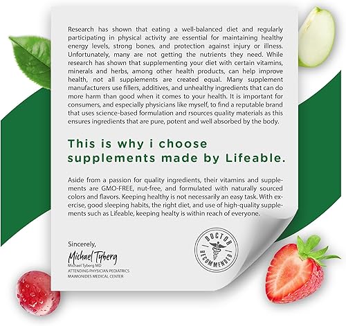 Miniatura 5 de Lifeable Gomitas de arándano para mujer  Equivalencia de 25000 mg  Suplemento de arándano de gran sabor  para la salud del tracto urinario, apoyo de