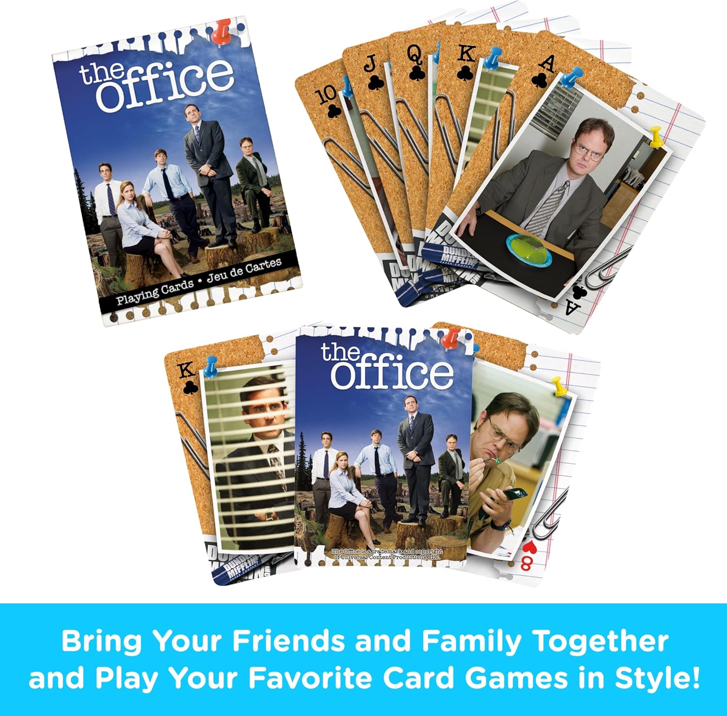 NMR Distribution, The Office Cast Playing Cards