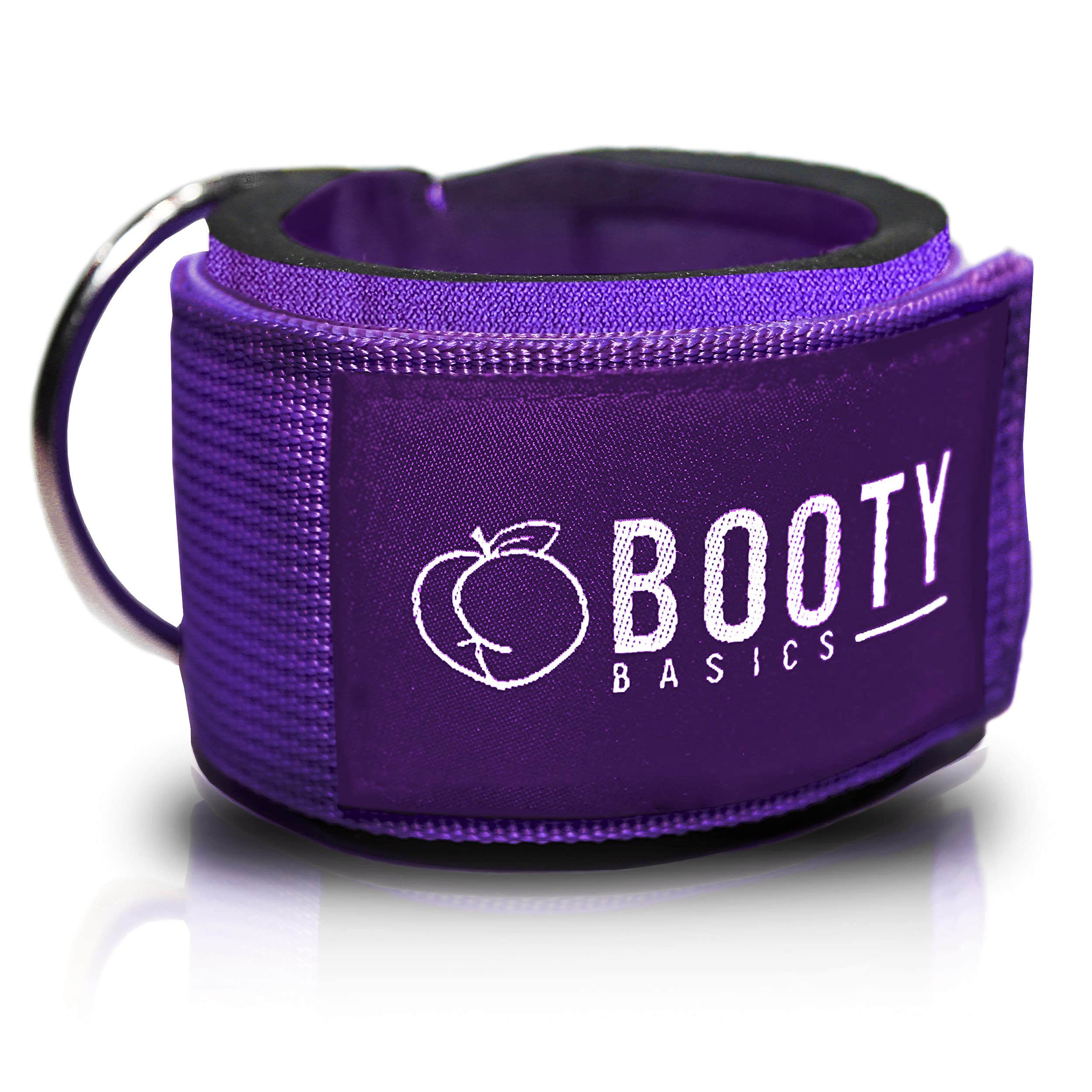 BOOTY BASICS - Fitness Ankle Strap for Cable Machines - Padded Ankle Attachment for Women – for Leg and Glute Workouts (Purple) (B097J4VJXX) Amazon Price History, Amazon Price Tracker