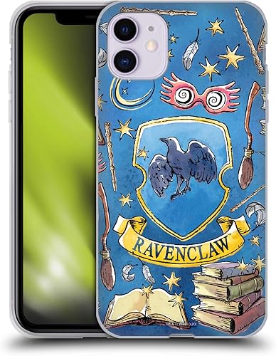 Vista 168 de Head Case Designs Funda de gel suave con licencia oficial de Harry Potter Slytherin, diseño de Reliquias de la Muerte XIII compatible con Apple