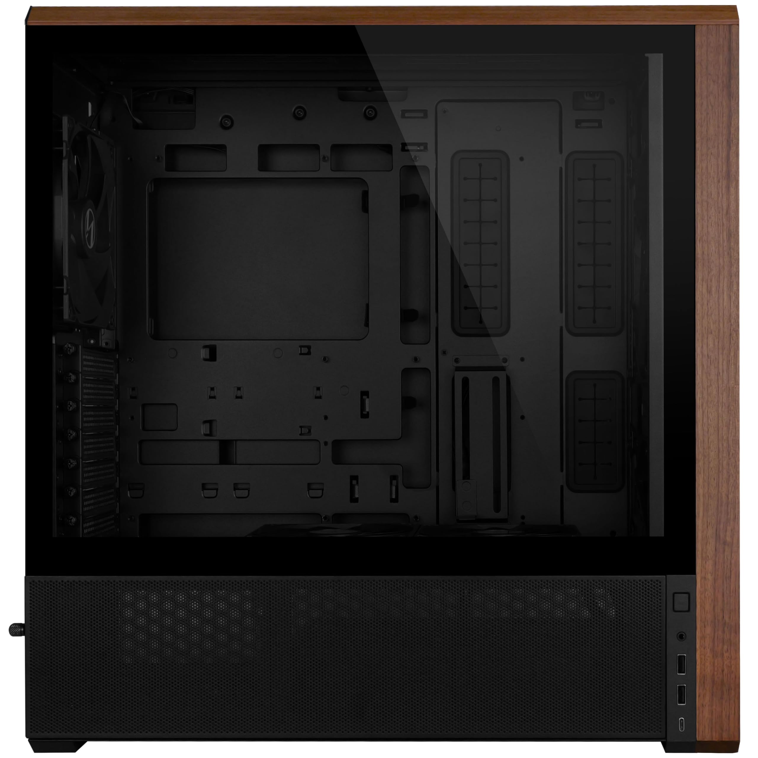 Lian Li Lancool 217 PC-Geh?use MidI-Tower Atx Tempered Glass - Schwarz (lan217x)