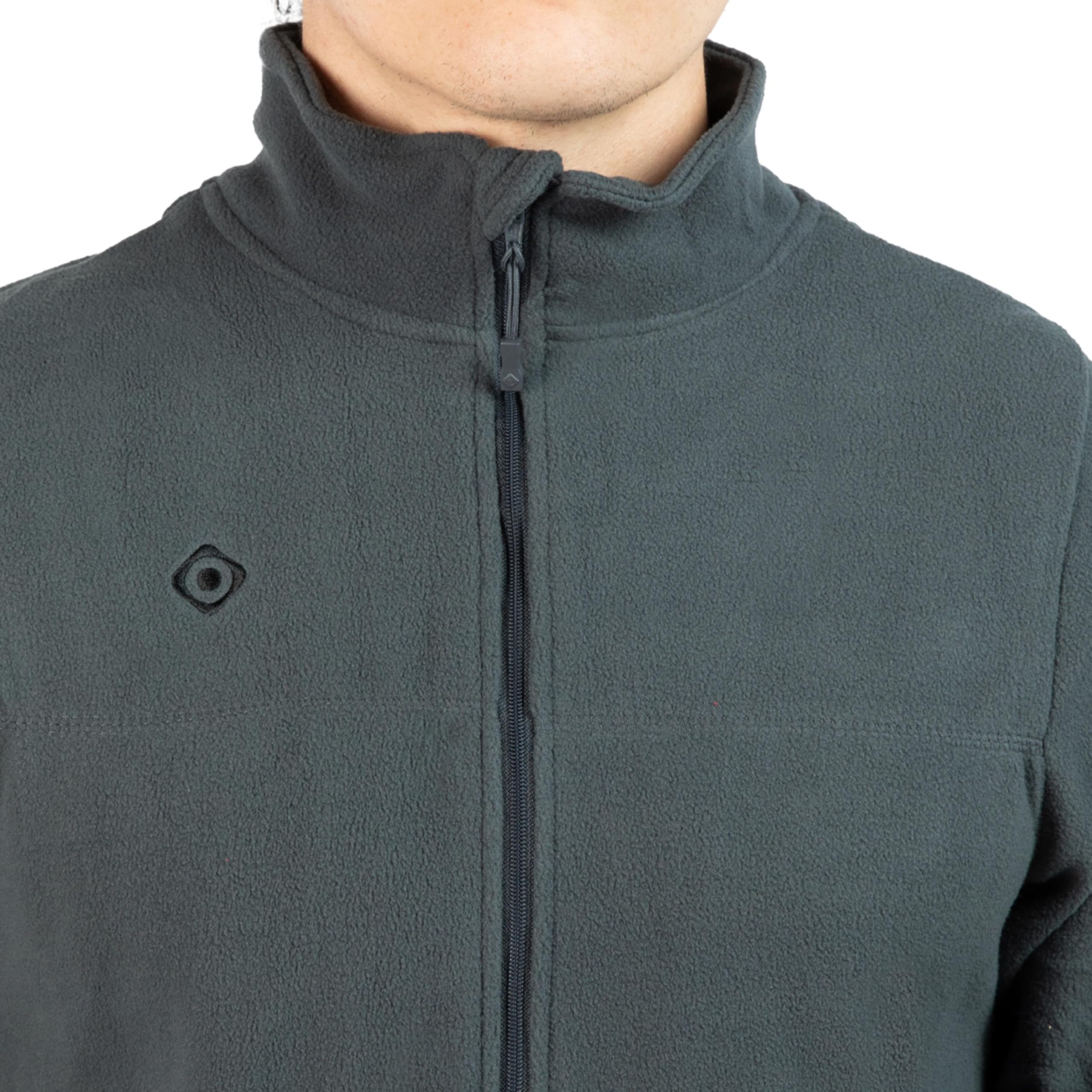 Idel - Suéter de Invierno para Hombre - Chaqueta Polar con Cuello Alto y Cremallera - Ligero y de Secado Rápido - Ideal para Actividades al Aire Libre - Amarillo - Manga Larga - Regular - S - 6XL