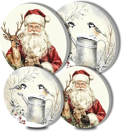 Miniatura 197 de Juego de 4 fundas redondas familiares para quemadores de estufas, 2 piezas de 8 pulgadas y 2 piezas de 10 pulgadas, fundas para quemadores de estufa