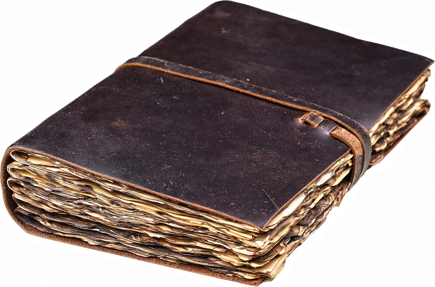 Leather Journal - Vintage Leather Journal for Women & Men - Leather Bound Journal - Book of Shadows - Spell Book - 340 Vintage paper by Leather Village