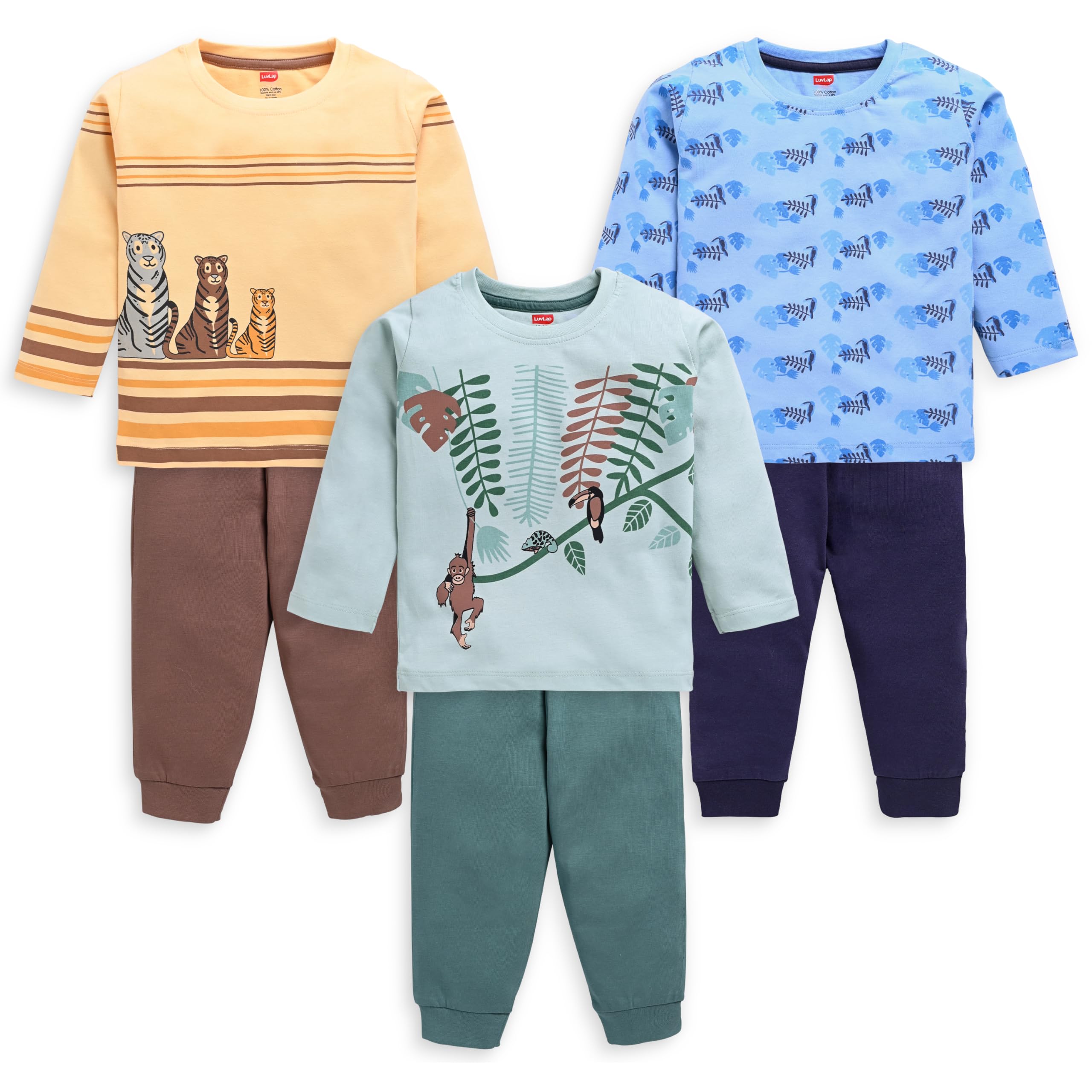 luvlap Boy's Cotton Top and Pant Set-picture-53