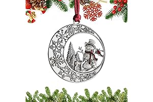 Christmas Ornaments, 2024 Solid Pewter Christmas Tree Ornament
